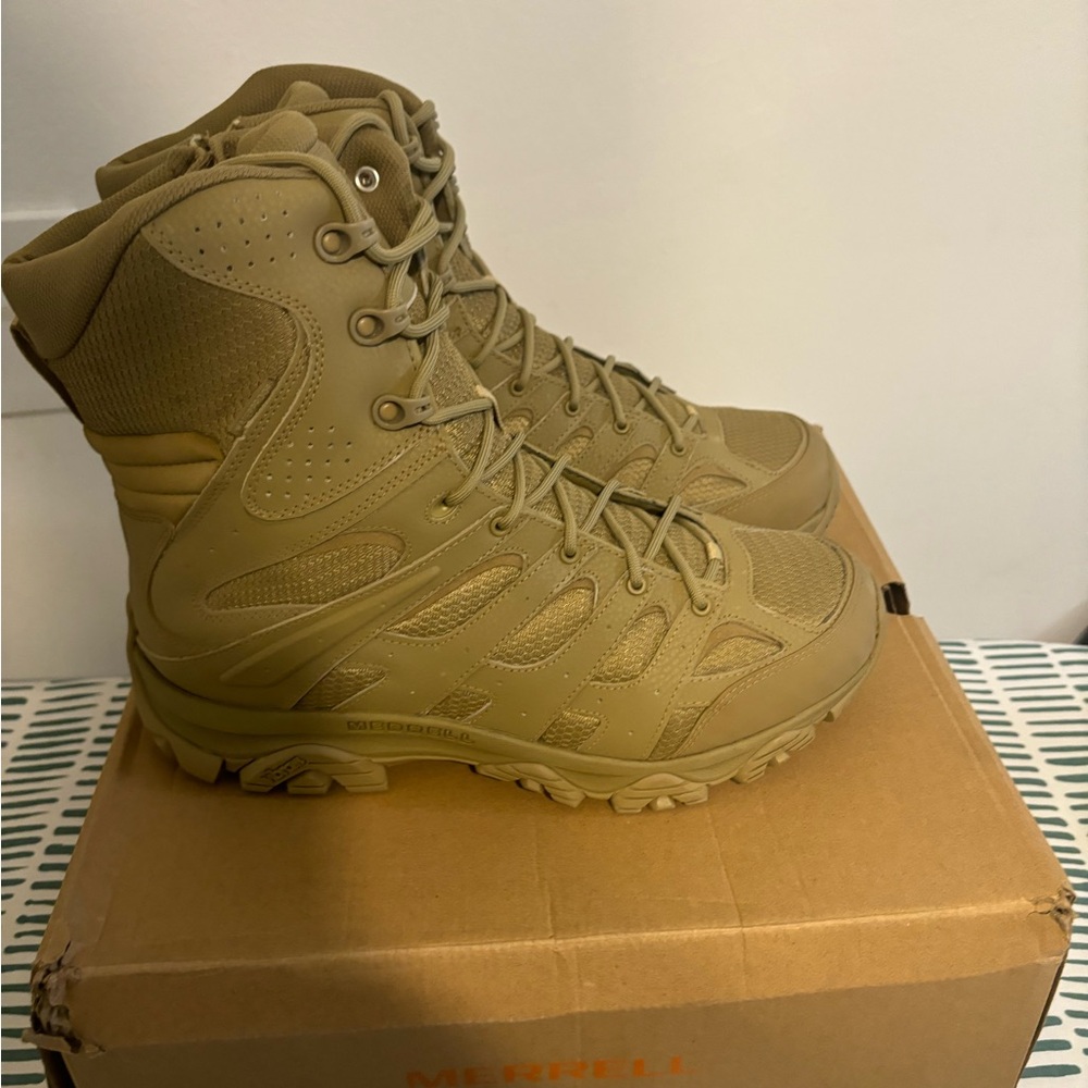 Men's Moab 3 8" Tactical Zip Waterproof Boot